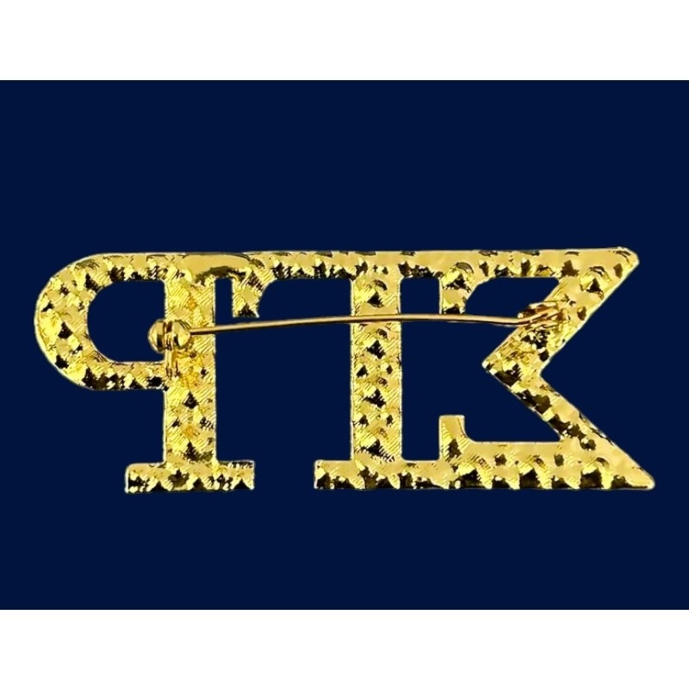 Sigma Gamma Rho Brooch Sorority Rhinestone Pin - Picture 4 of 5